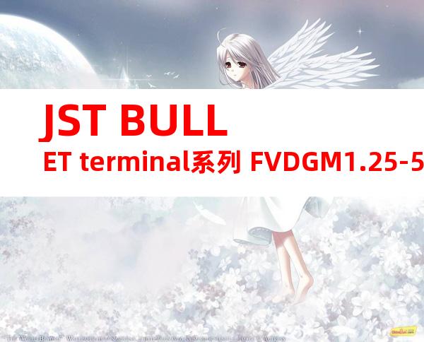 JST BULLET terminal系列 FVDGM1.25-5无焊端子产品规格书